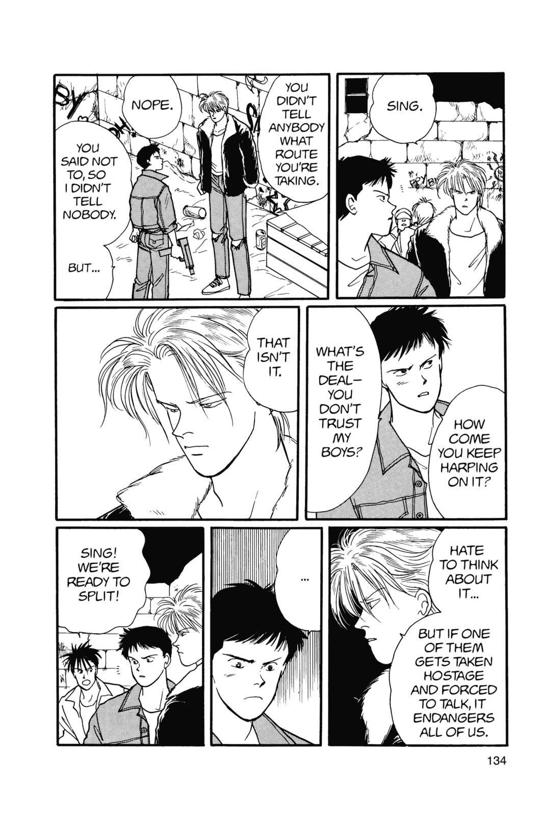 Banana Fish Chapter 16 image 130